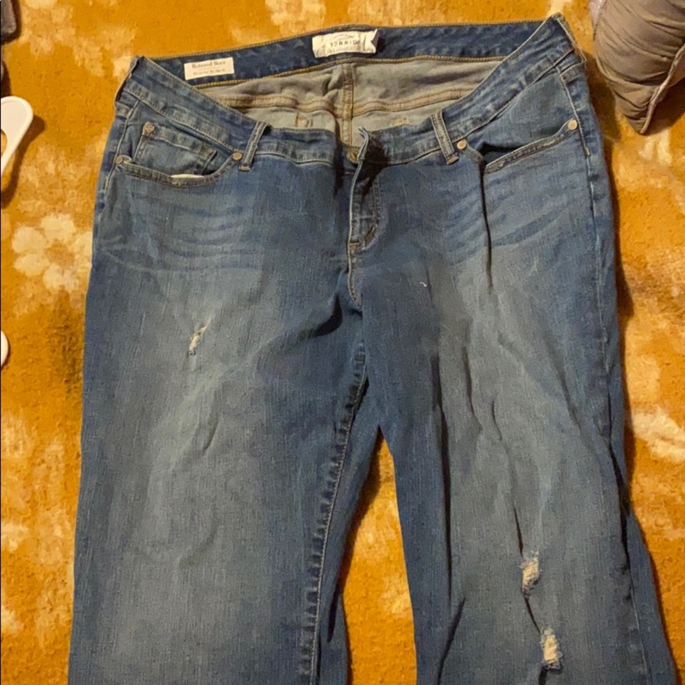Boot cut size 16 Torrid Jeans